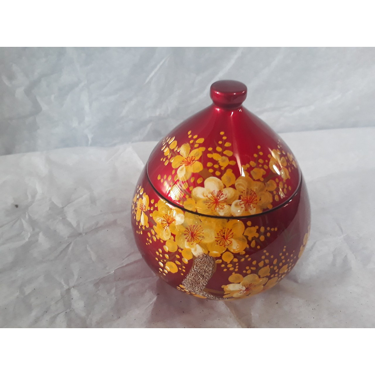 Hủ mận sơn mài size M