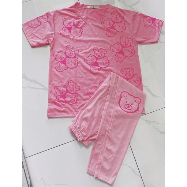 BỘ THUN GẤU SIÊU XINH, HỒNG XINH XỈU LUÔN