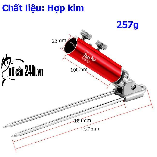 Chân Cắm Đất Gác Cần Câu Đài Chống Cần Câu Đài, dùng để cắm đất hoặc cắm ghế câu cá