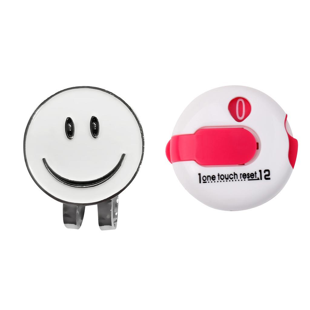 1 Set of Golf Stroke     Golf Ball Marker with  Golf Hat Clip,   Cap Pocket