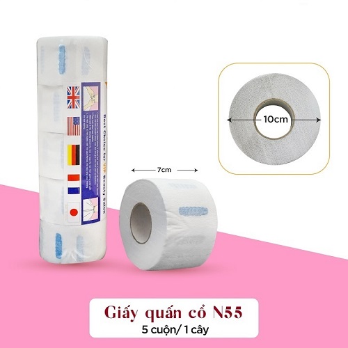 Cuộn Giấy Quấn Cổ ( 5 Cuộn 1 Cây )