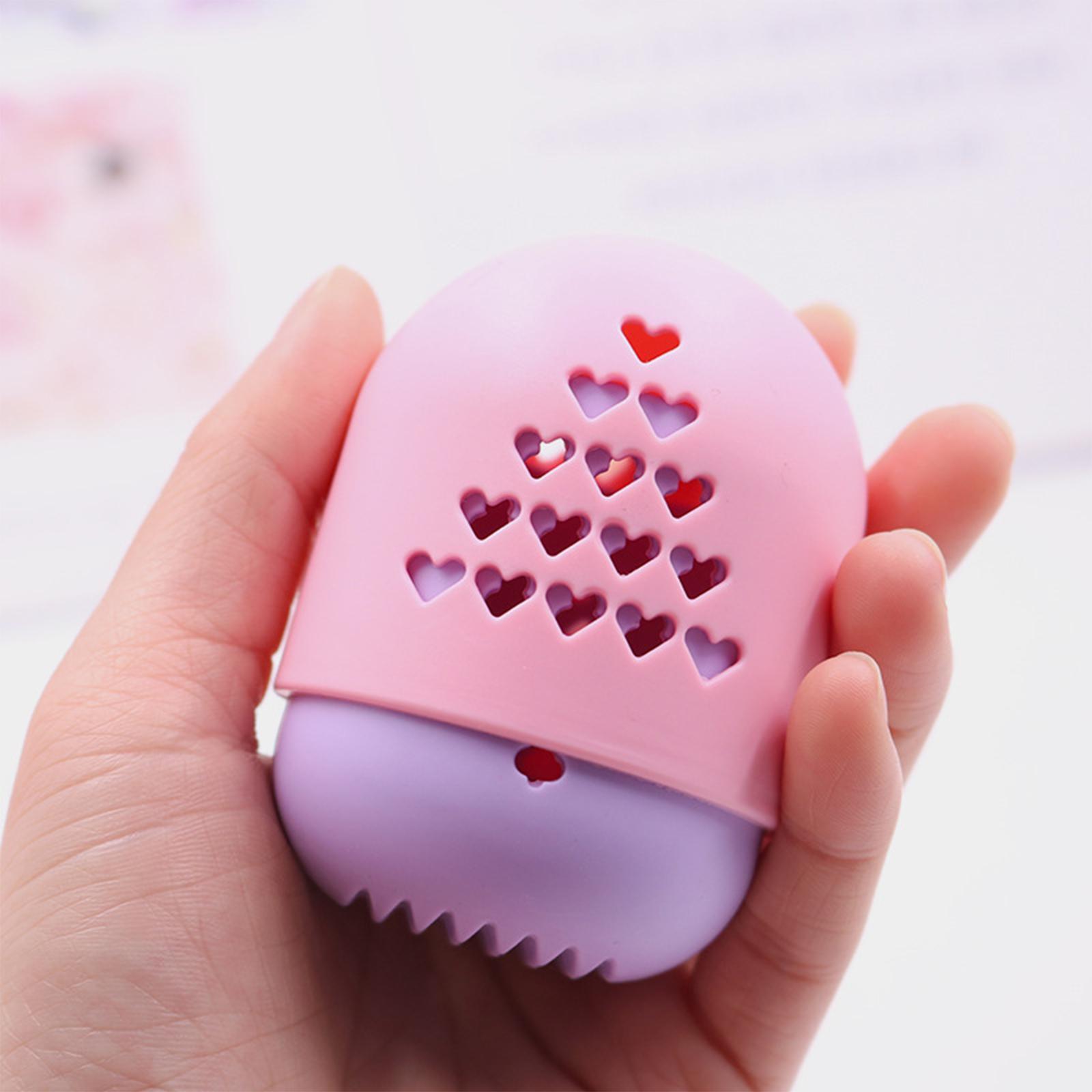 Make up Egg Storage Box  Puff Container Travel Makeup Sponge Holder