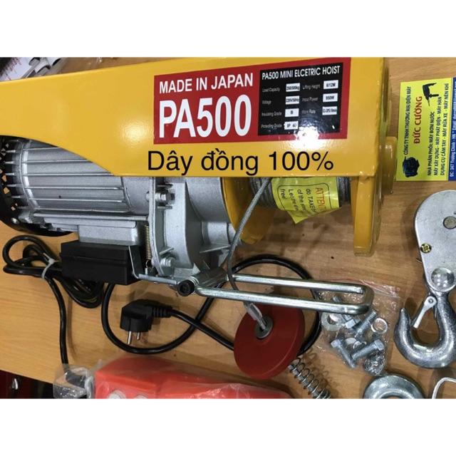 Máy tời điện pa500 - cáp dài 30m