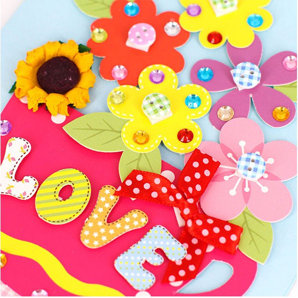 Set 260 hạt pha lê dán 6mm nhiều màu