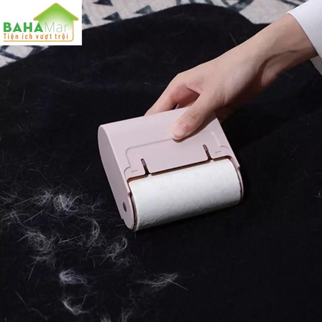 CON LĂN DÍNH LÀM SẠCH BỤI, LÔNG, BÔNG, MẢNH VỤN TRÊN CÁC BỀ MẶT LEN, DẠ, NỈ... "BAHAMAR" thuận tiện xử lý các vụn bông,
