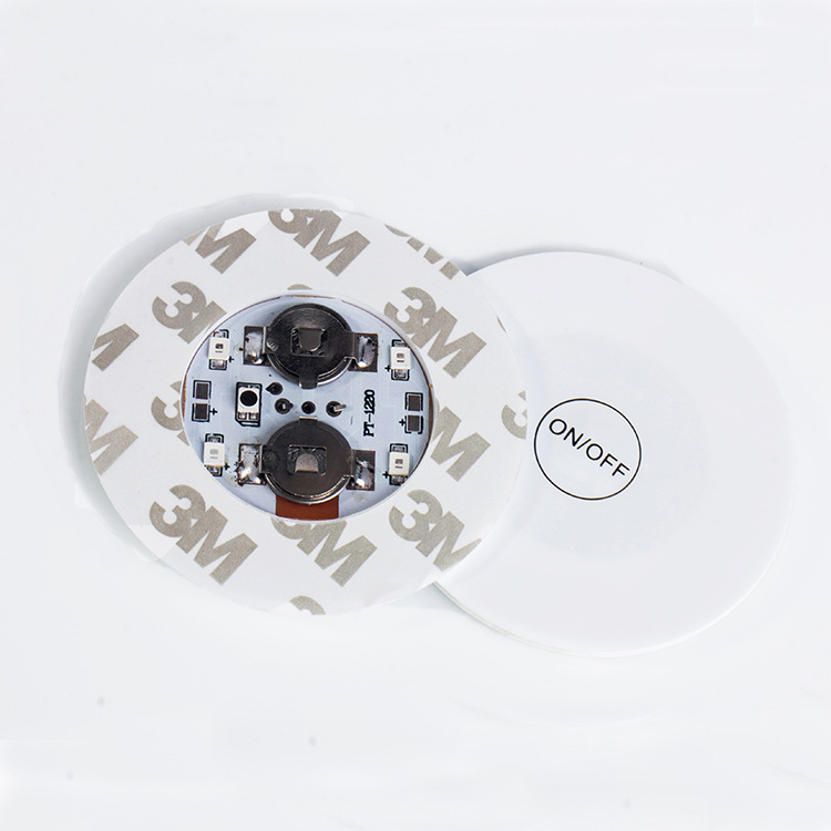 Combo 5 đế Lót Ly có đèn led phát sáng đẹp mắt Party Led Coasters