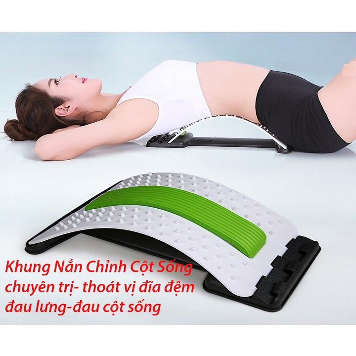 Khung nắn chỉnh cột sống massage lưng chống thoát vị đĩa đệm ( loại đẹp như hình)