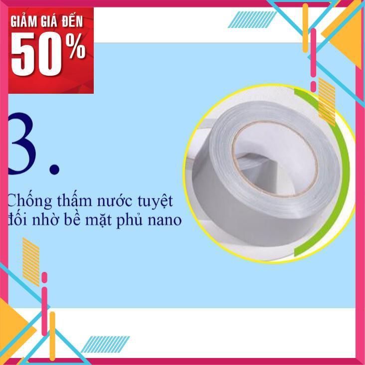 Băng keo dính chống thấm dột nước 5cm chịu nhiệt đa năng dán siêu chắc cho mái tôn công nghệ nhật bản