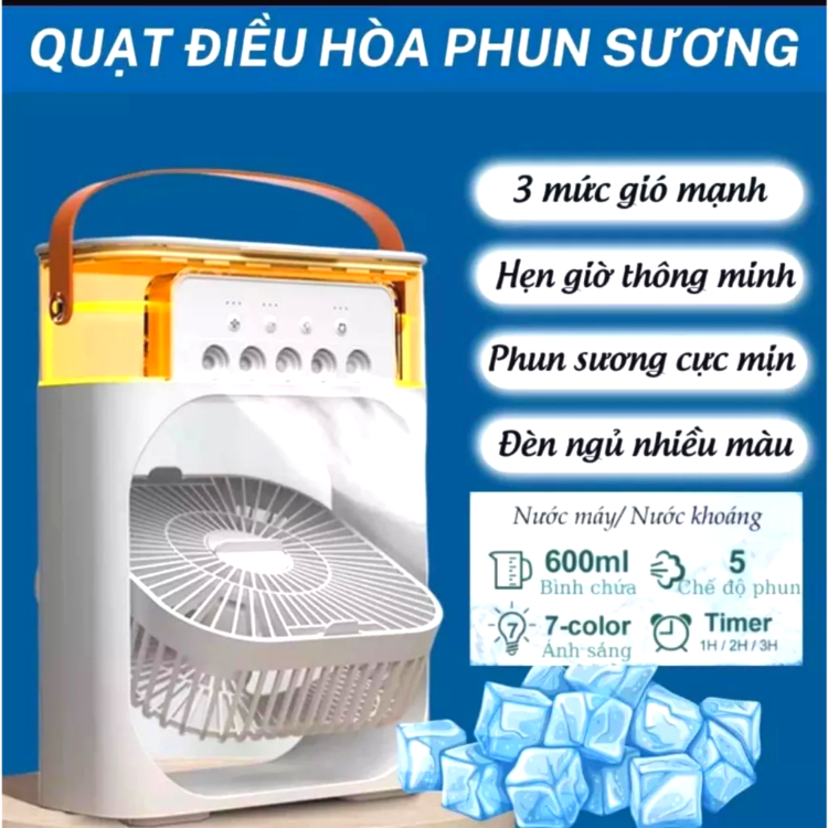 Quạt điều hòa mini hơi nước -Hàng loại 1 có bảo hành