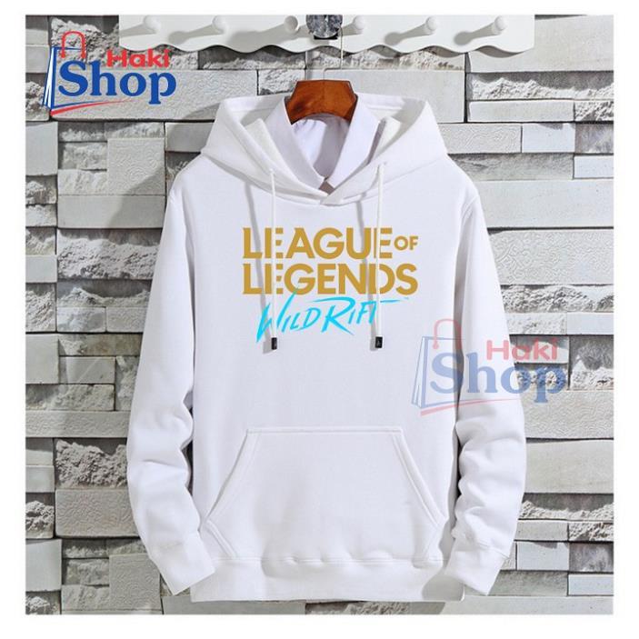 ️ MAX RẺ ️ ÁO KHOÁC HOODIE Liên Minh Tốc Chiến MÀU TRẮNG CỰC HOT CỰC NGẦU KIỂU DÁNG UNISEX HÌNH IN SẮC NÉT HOT TREND