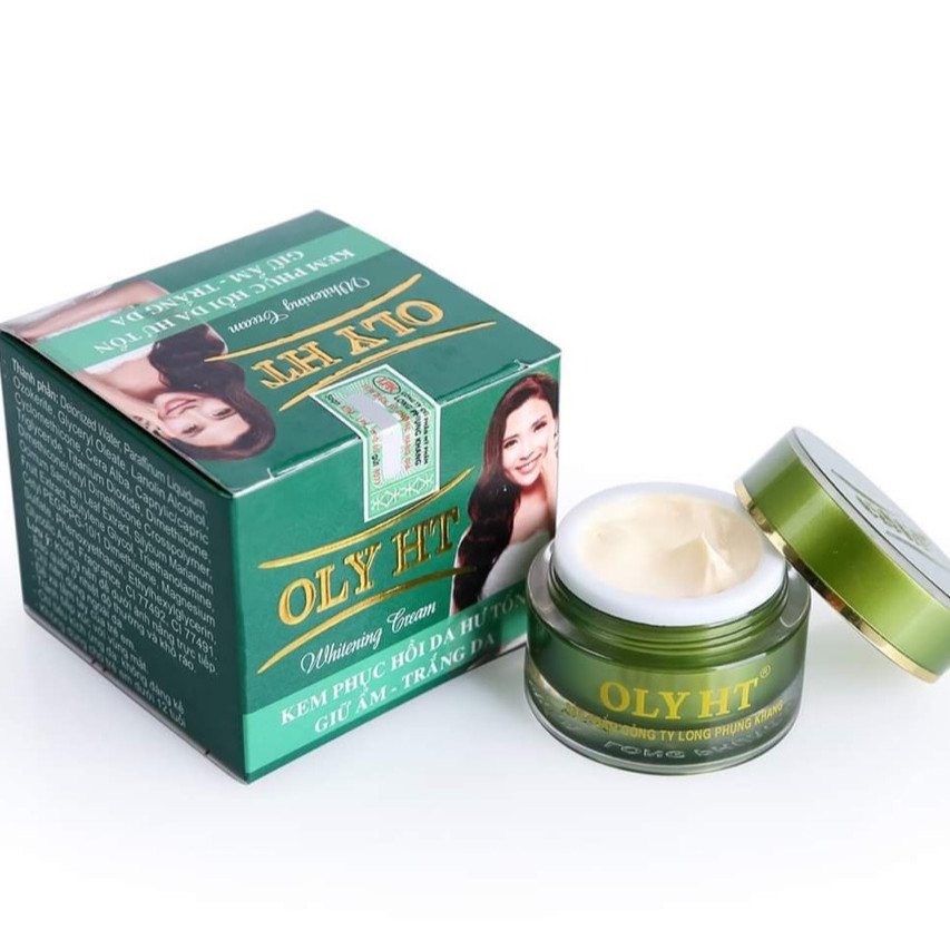 KEM PHỤC HỒI DA - HƯ TỔN - TRẮNG DA OLY HT 12g Hàng Chính Hãng