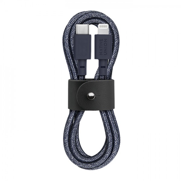 Dây Cáp Sạc Native Union BELT CABLE 1.2m Cáp bện nylon, siêu bền với cấu trúc gia cố chắc chắn - hàng chính hãng