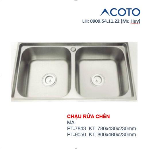 CHẬU RỬA CHÉN PT-8046