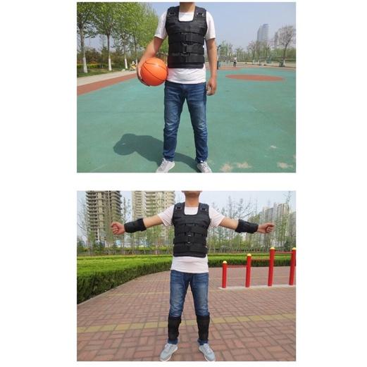 Áo tạ thể lực 30kg/ Áo gi-lê tạ 30kg tập võ thuật, quyền anh 30kg