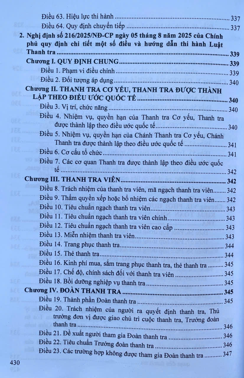 Luật Tiếp Công Dân; Luật Khiếu Nại; Luật Tố Cáo Và Luật Thanh Tra, Hệ Thống Các Văn Bản Quy Định Chi Tiết Thi Hành