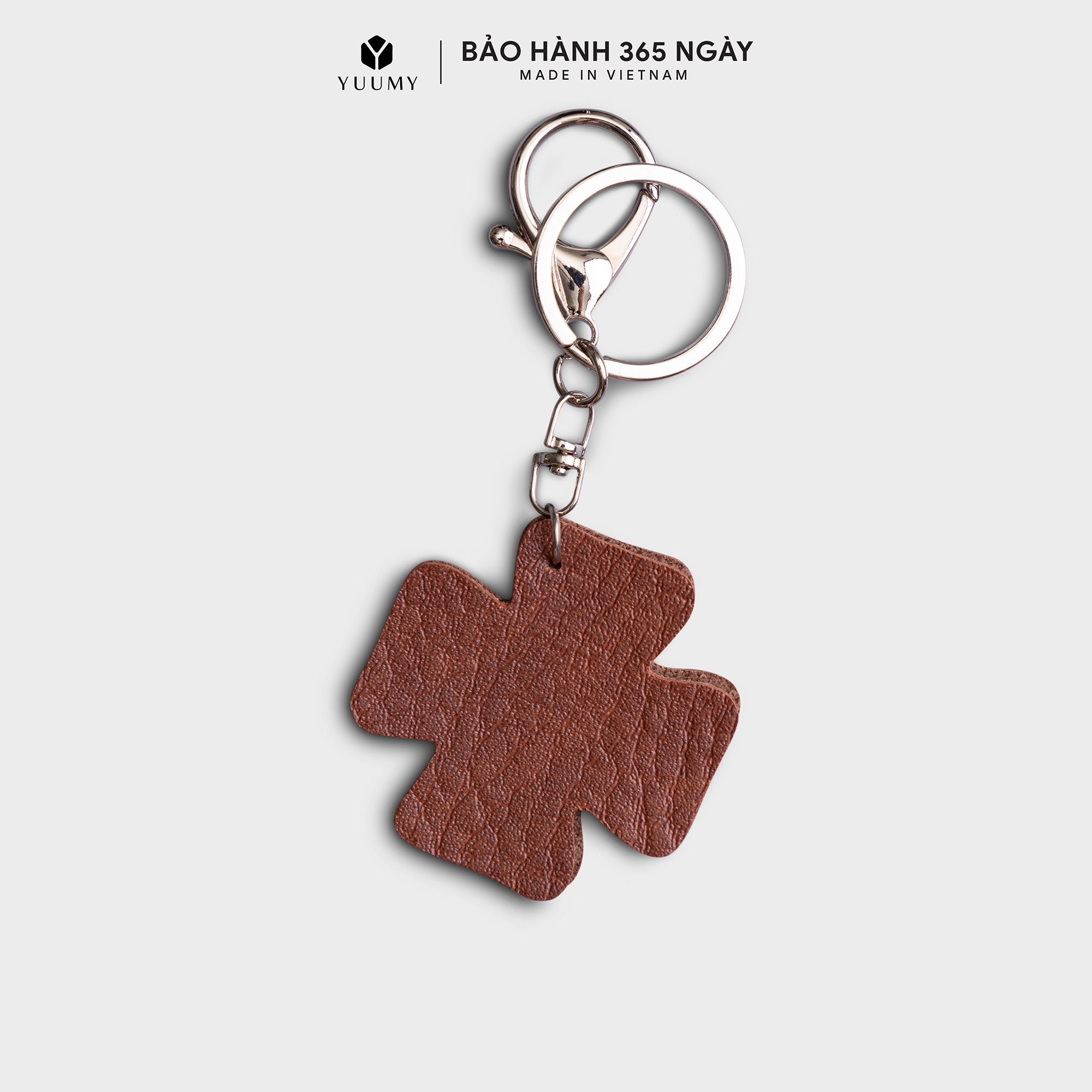 Móc khóa da hình cánh hoa YUUMY Seasand YMK20