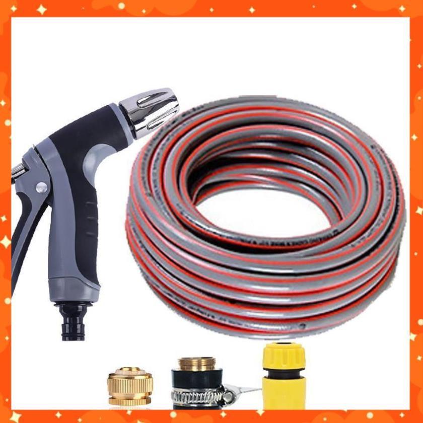 Bộ dây và vòi xịt rửa xe tưới cây tăng áp 7-10M 206817