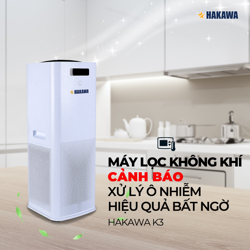 MÁY LỌC KHÔNG KHÍ HAKAWA HK-K3 - HÀNG CHÍNH HÃNG