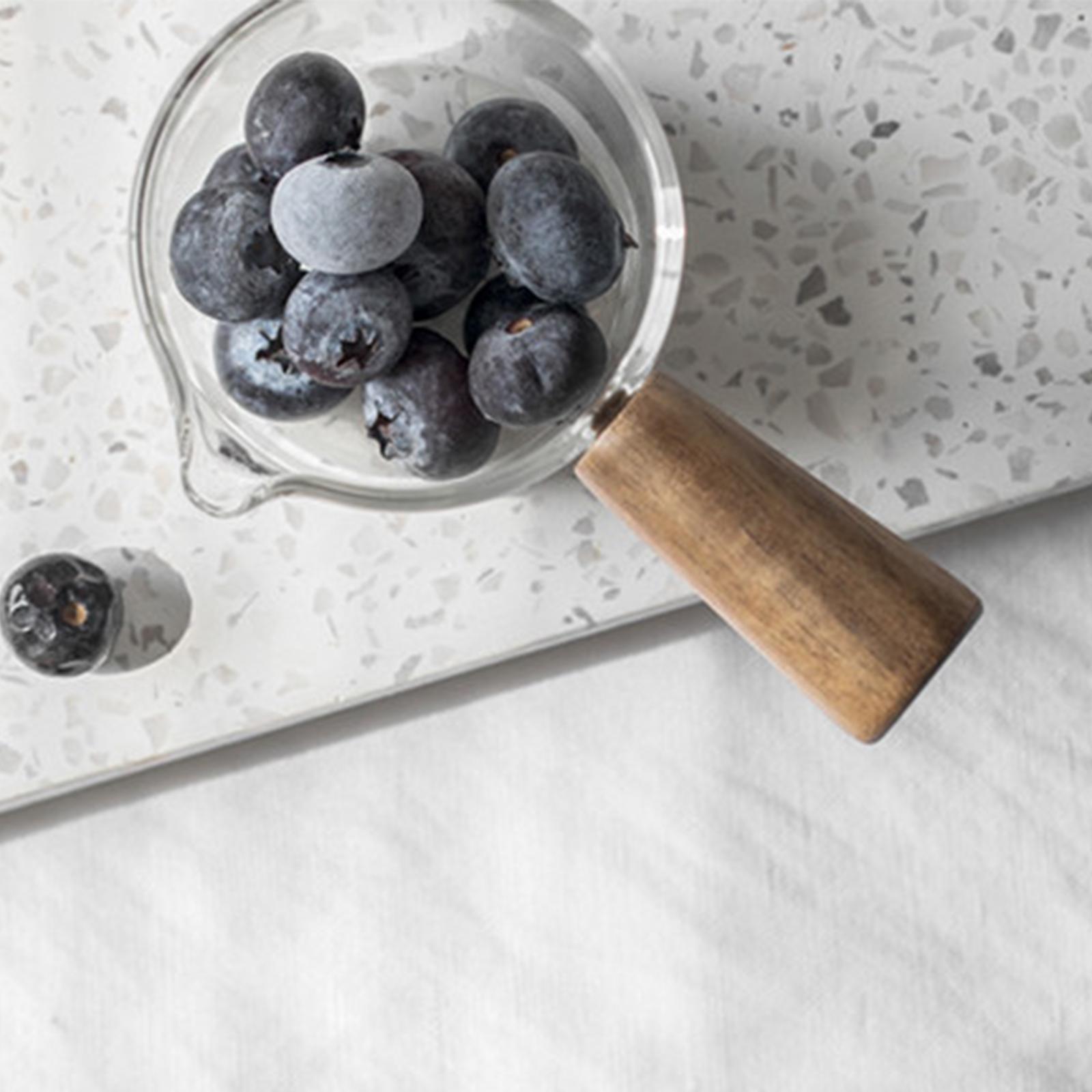 Glass  Pot Sauce  Pour Spouts Cookware  for Home Party