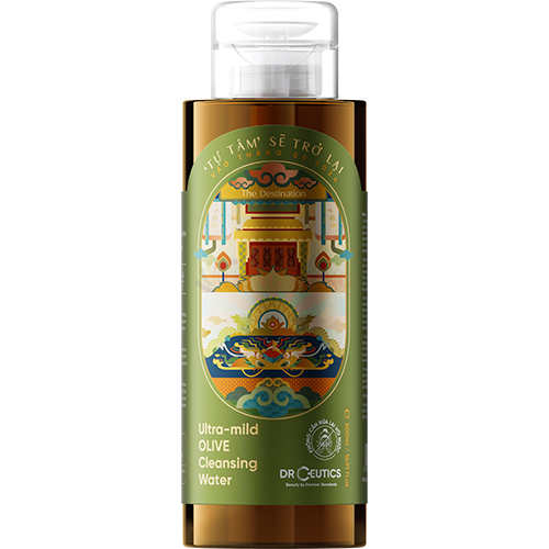 Nước tẩy trang DrCeutics Ultra-Mild Olive Cleansing Water (310ml/500ml) - Hàng chính hãng