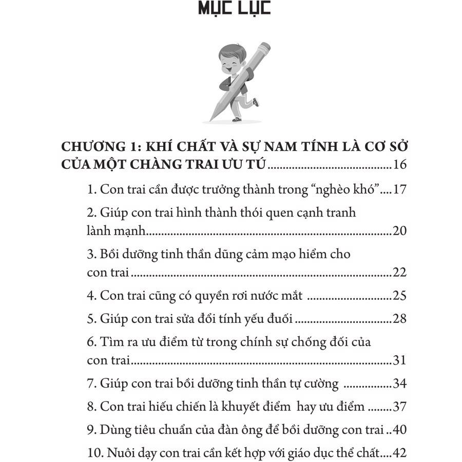 Sách: Con Sẽ Là Chàng Trai Tự Tin Và Thành Công - Nuôi Dạy Thế Nào Giúp Trẻ Phát Huy Tố Chất Riêng - Minh Long