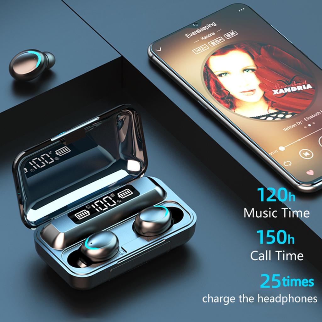 F9  Earphone Earphones Headphones Sports earplugs  Display