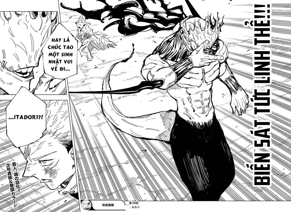 jujutsu kaisen - chú thuật hồi chiến chapter 130 20