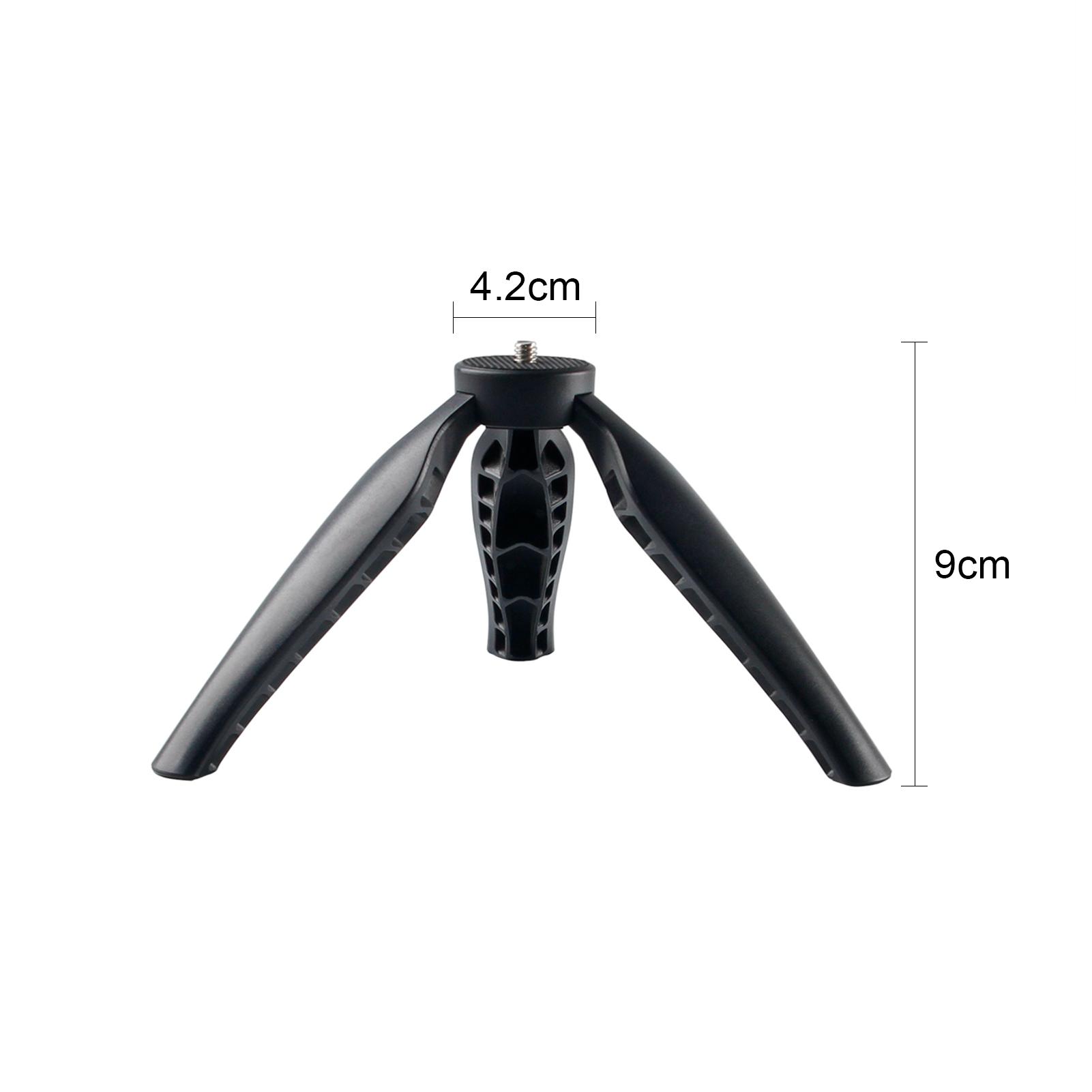 Giá ba chân để bàn video mini với giao diện 1/4 inch phổ biến cho máy ảnh DSLR SLR Gắn điện thoại
