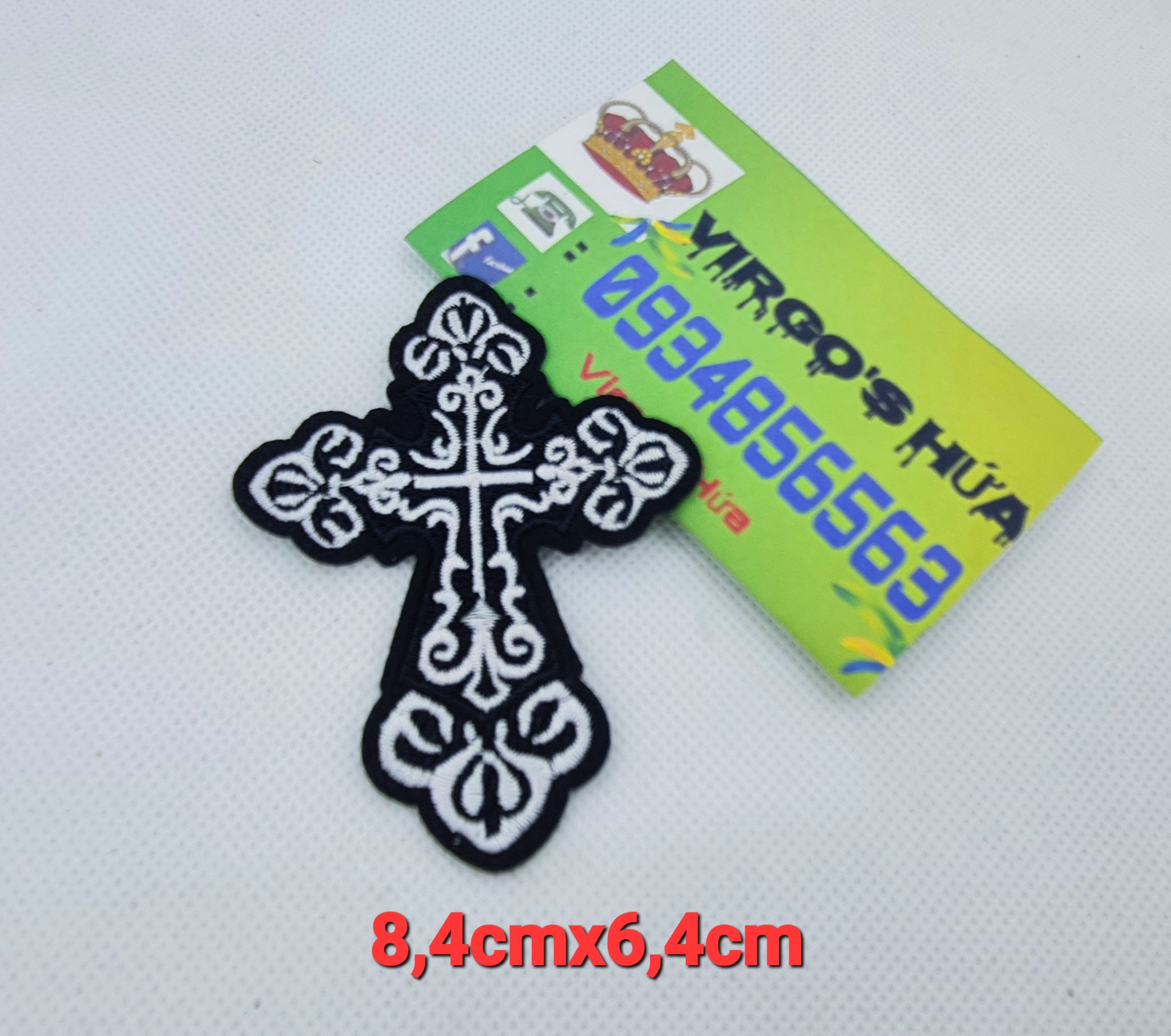 Sticker Logo Thêu Dán Ủi Dùng Trang Trí Quần Áo MS27E66