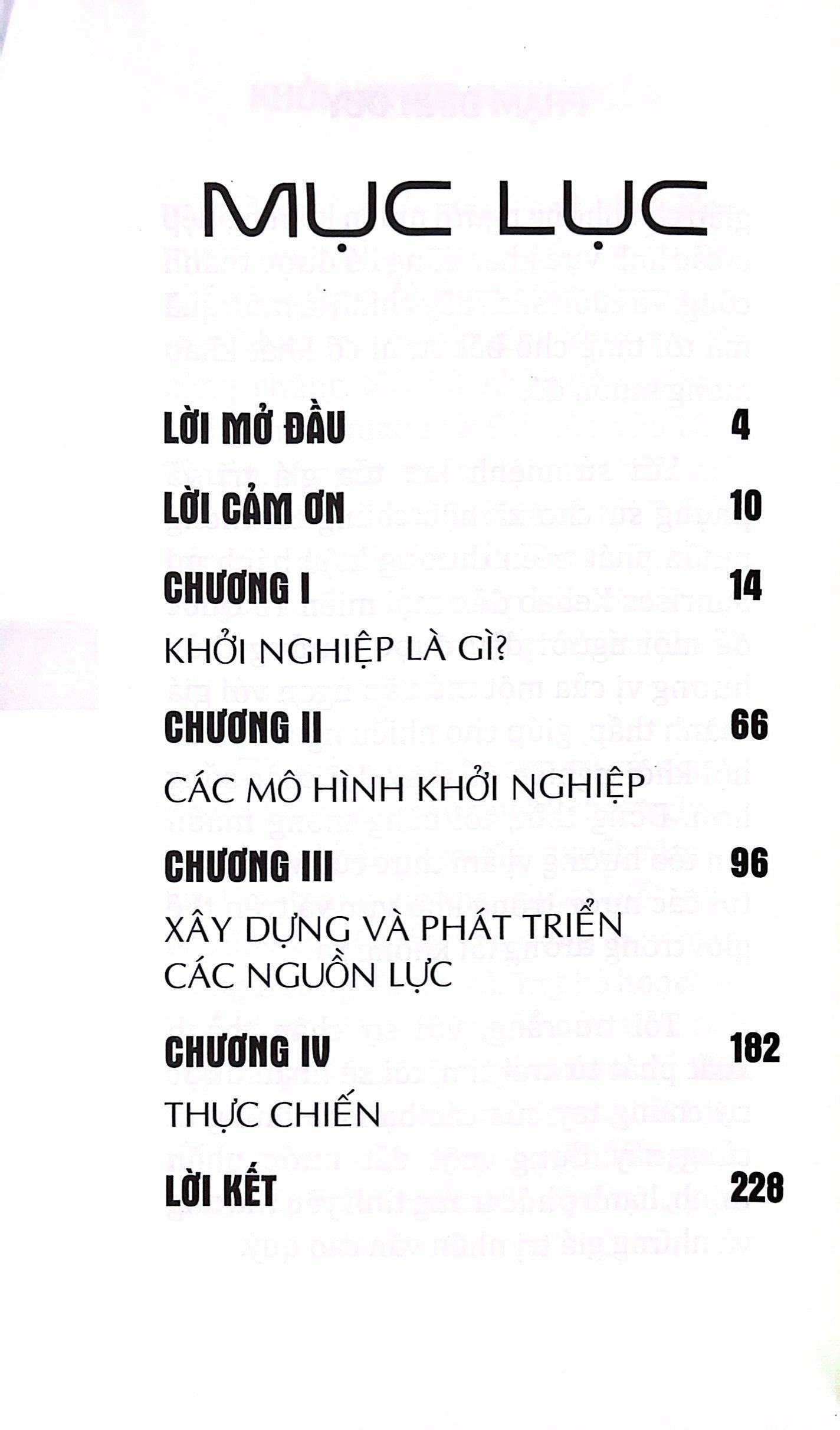 Khởi Nghiệp Thực Chiến - Bí Quyết Khởi Nghiệp Kinh Doanh Với Số Vốn Nhỏ