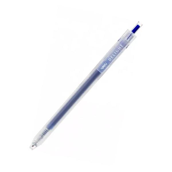 Bút Gel Delight 0.5 mm - Deli EG118-BL - Mực Xanh