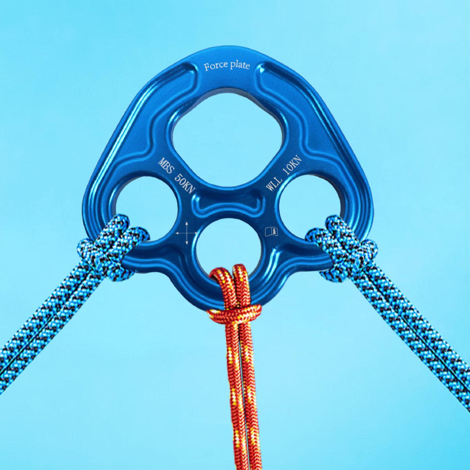 Paw Rigging Plate Multipurpose Rigging System Lightweight Climbing Equipment