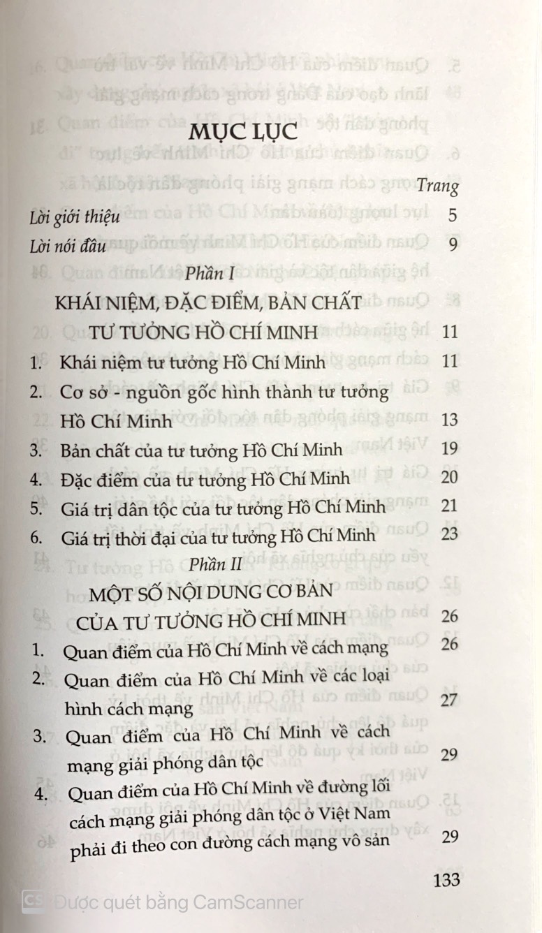 THƯỜNG THỨC VỀ TƯ TƯỞNG HỒ CHÍ MINH