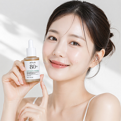 Tinh chất dưỡng da Anua Heartleaf 80 Moisture Soothing Ampoule (30ml) - Hàng chính hãng