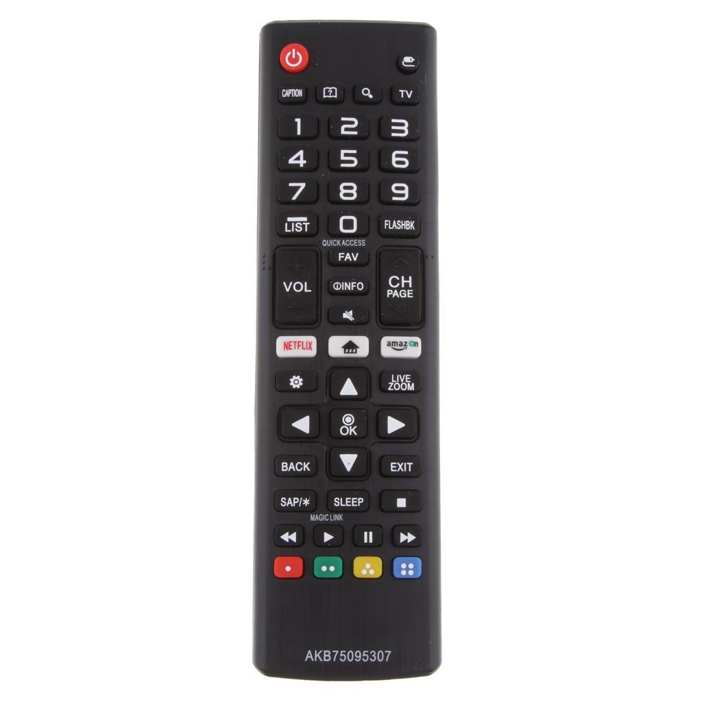 Portable Smart TV Remote Control Replacement AKB75095307 For LG Smart TV