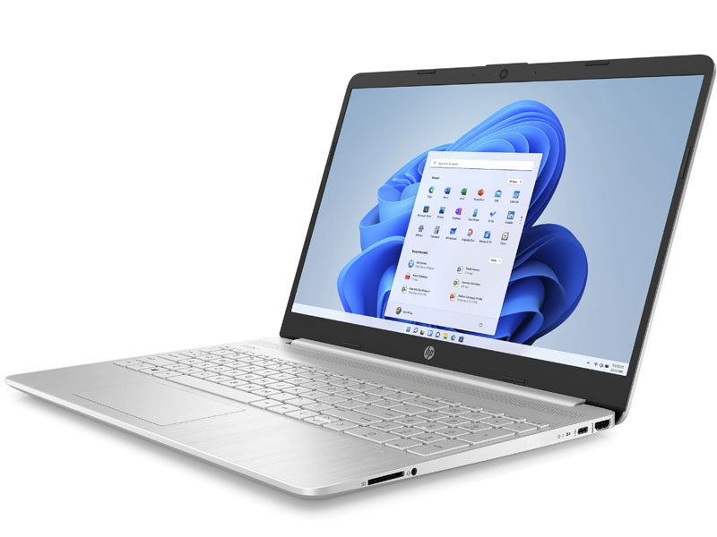 Laptop HP 15s-fq5159TU 7C0S0PA (Core i7-1255U | 8GB | 256GB | Iris Xᵉ Graphics | 15.6inch FHD | Windows 11 | Natural silver) - Hàng Chính Hãng