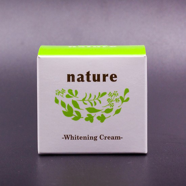 Kem dưỡng làm trắng da ban đêm Nature Whitening Cream Nhật Bản 50g + Móc khóa