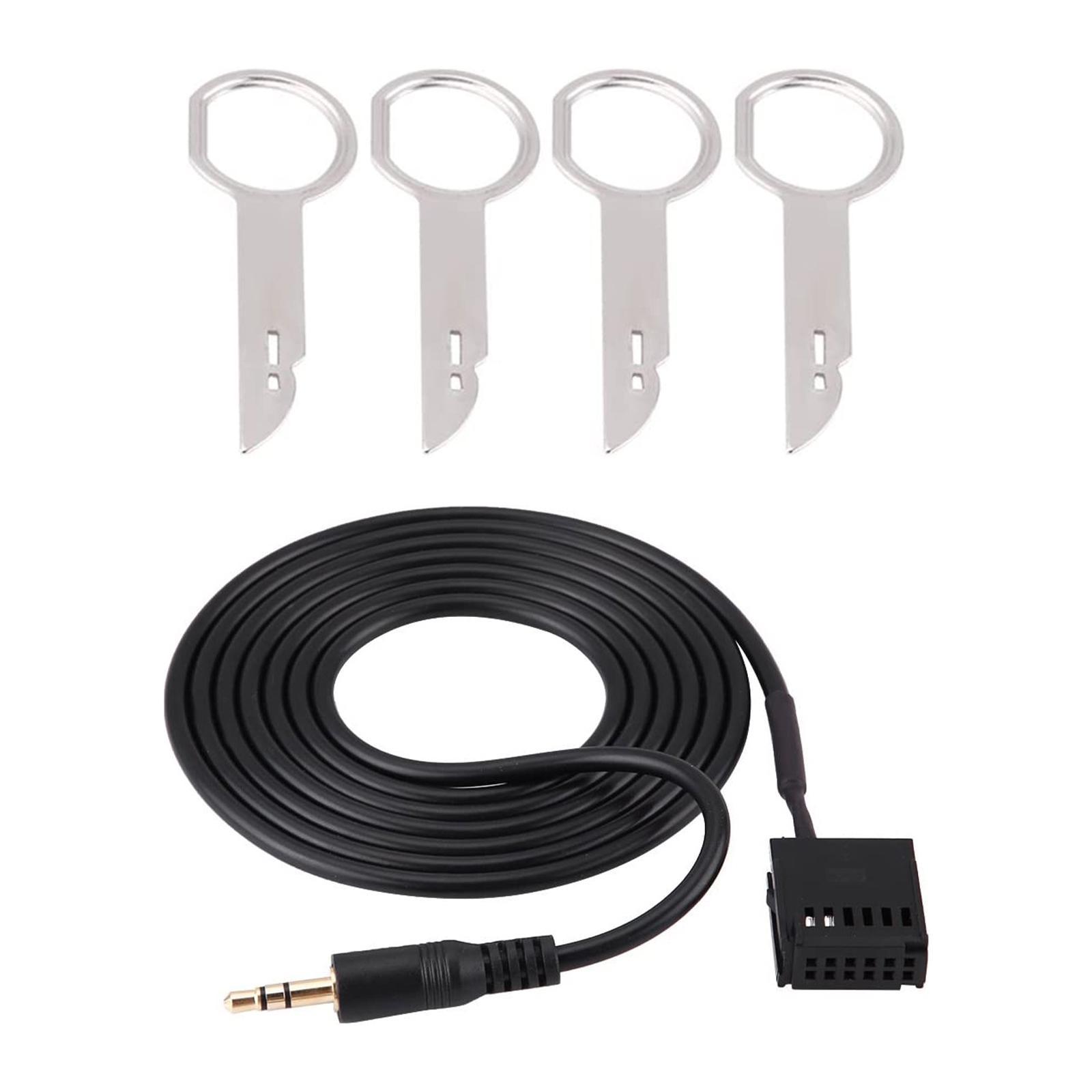 Car Audio AUX Auxiliary Cable Adapter 6000CD for Fiesta Fusion