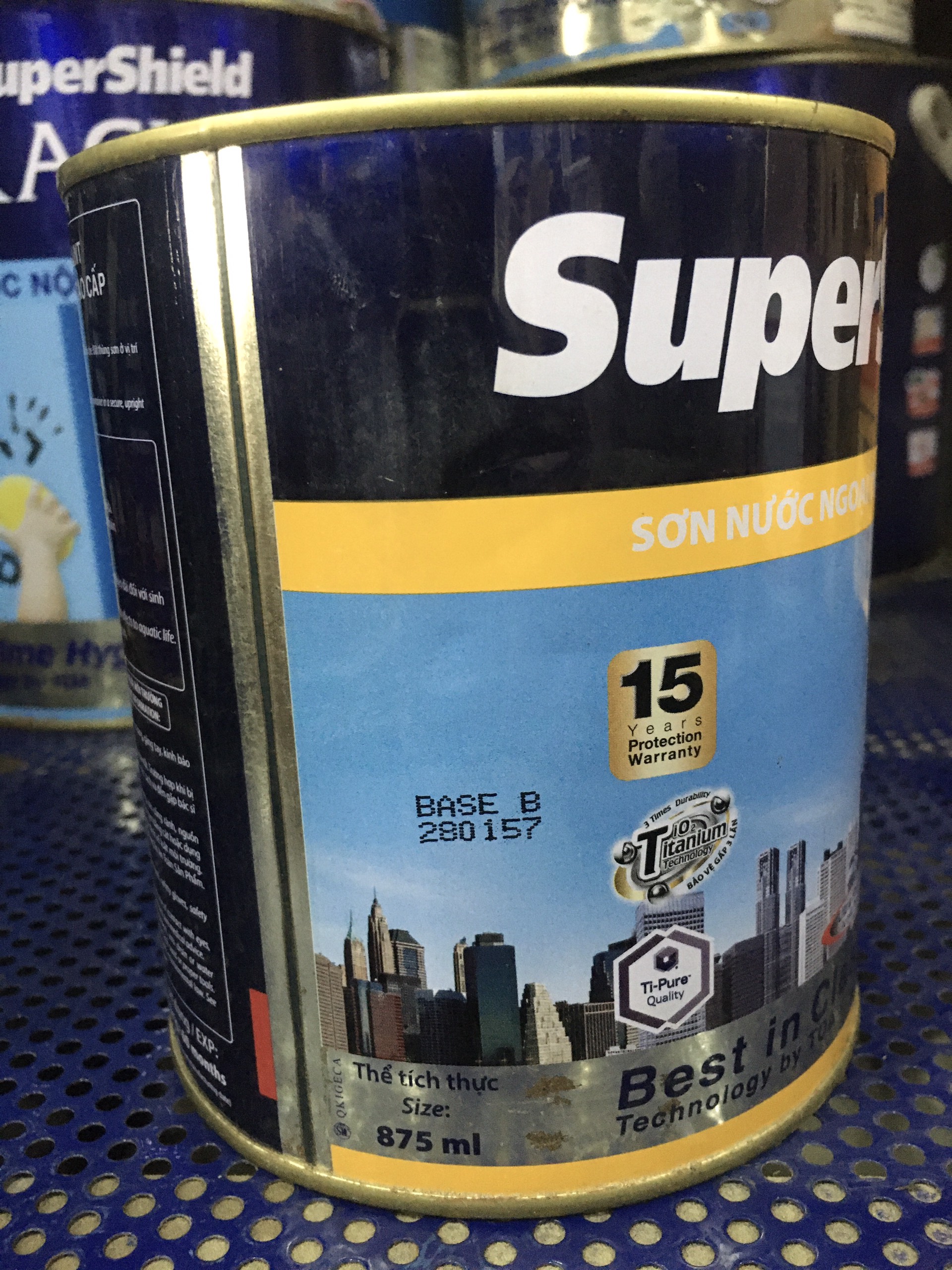 Sơn ngoại thất chống thấm Toa Supershield 1Kg