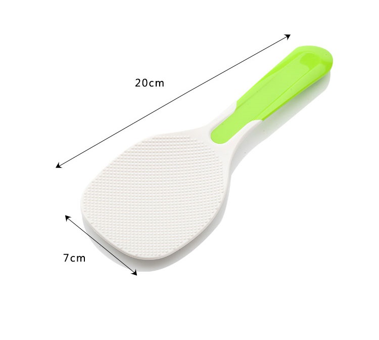 Combo 03 Bát ăn cơm Nakaya các size + 01 Muôi xới cơm chống dính Nakaya cán màu - Nội địa Nhật Bản