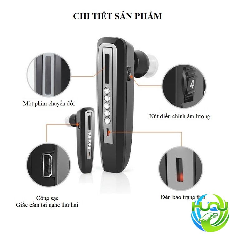 Tai Nghe Trợ Thính Huqu HQ ZDB-101 - Hỗ Trợ Nghe 2 Tai Linh Hoạt - Khuếch Đại Âm Thanh Rõ Ràng -Hàng Chính Hãng.