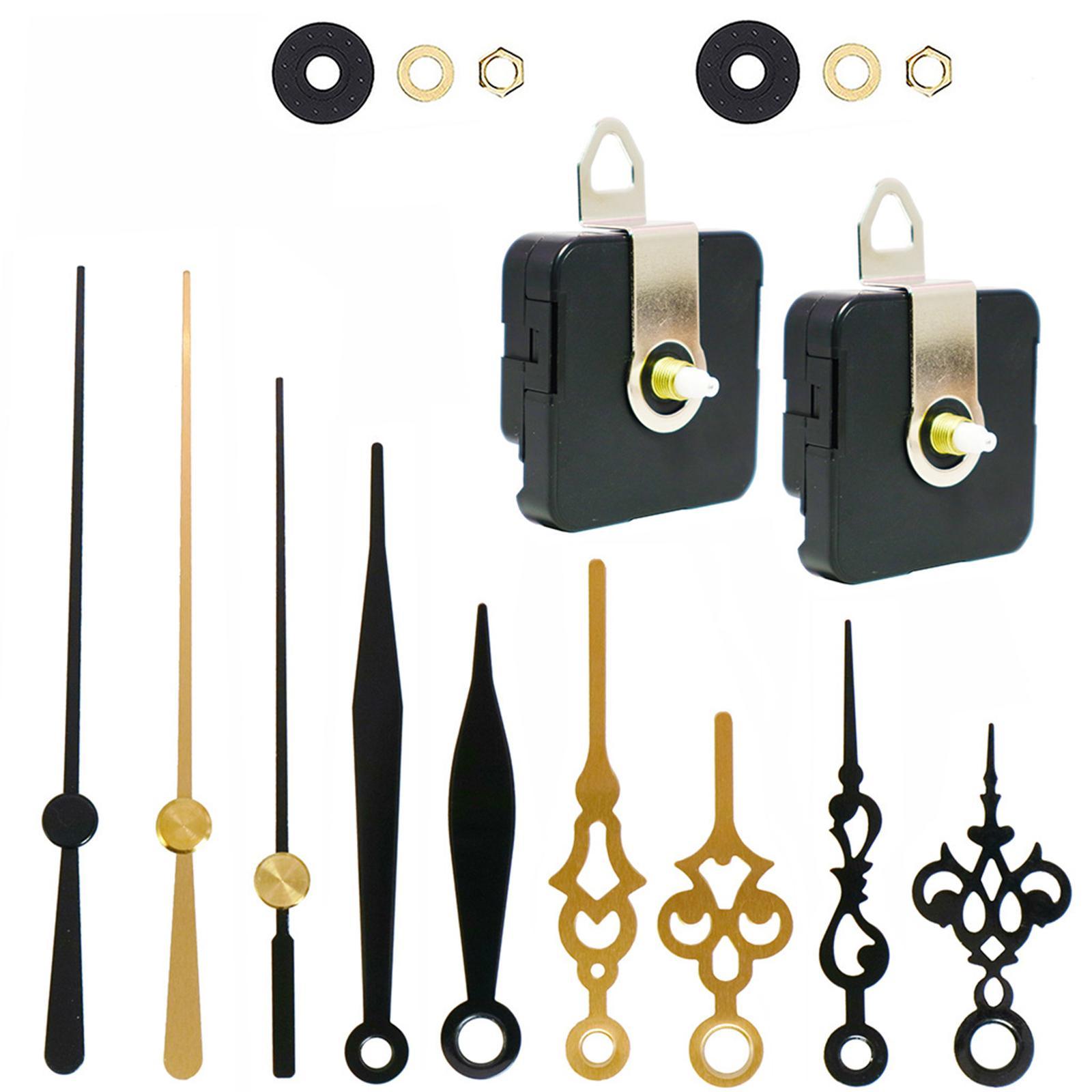 Silent    Clock Movement Mechanism Repair Tool Parts Kit Set
