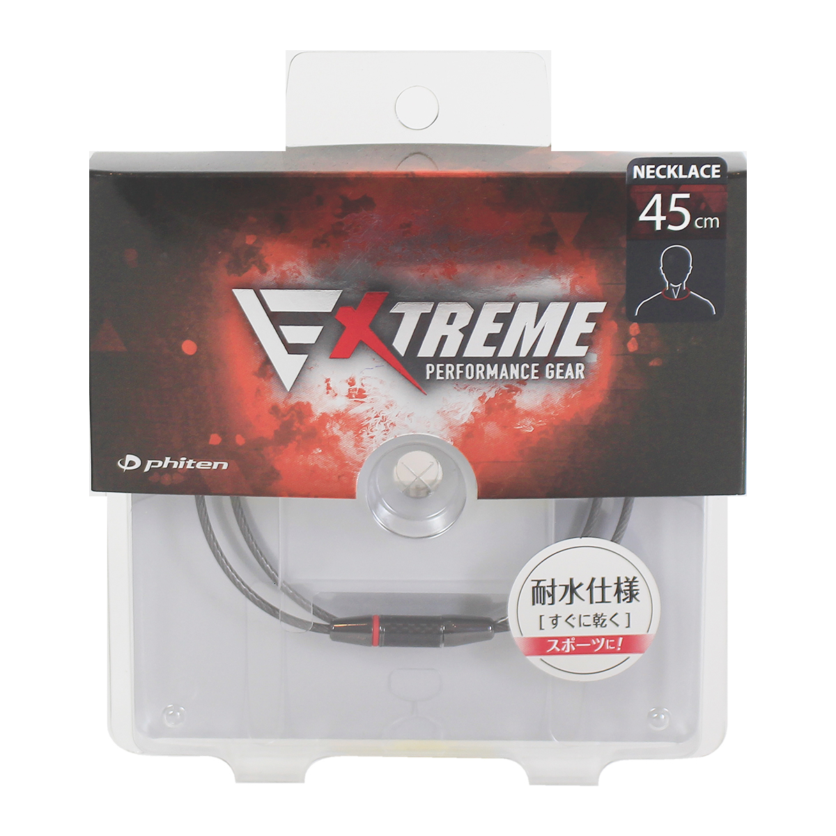 Vòng Cổ Phiten Rakuwa Extreme Carbon - TG794052/TG794152