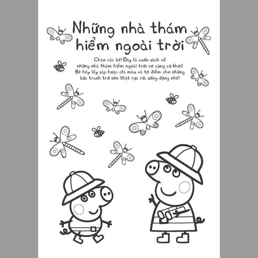 Khéo Tay Tô Màu: Những Nhà Thám Hiểm Ngoài Trời