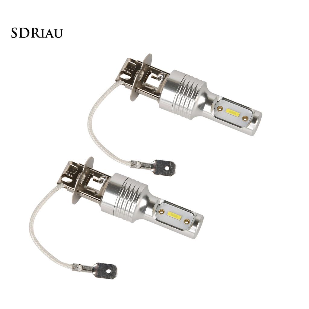 2 Bóng Đèn Pha H3 30w Ip67 Siêu Sáng Cho Xe Hơi