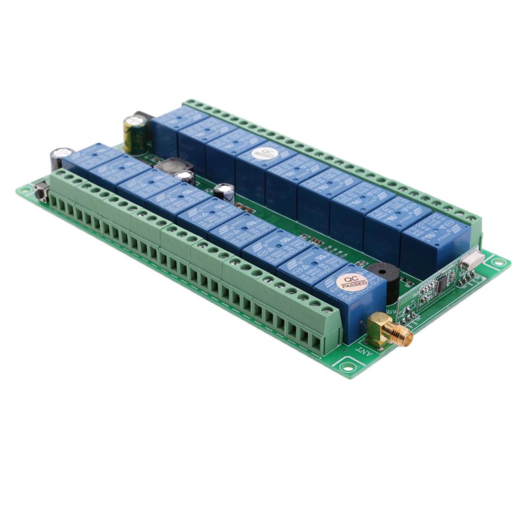 18CH DC 12V-24V Wireless Remote Control Relay Switch Transceiver &Receiver