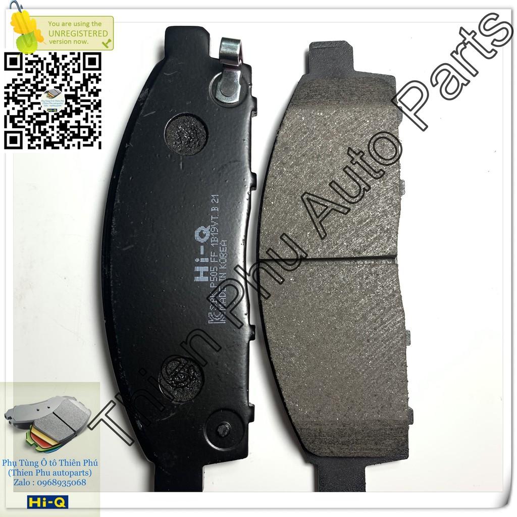 Má phanh chính hãng Hi-Q cho Triton ( 04- ) + L200 (05 - 08). - Bố thắng trước. OEM Brake Pad :4605A284 D1060JX50B