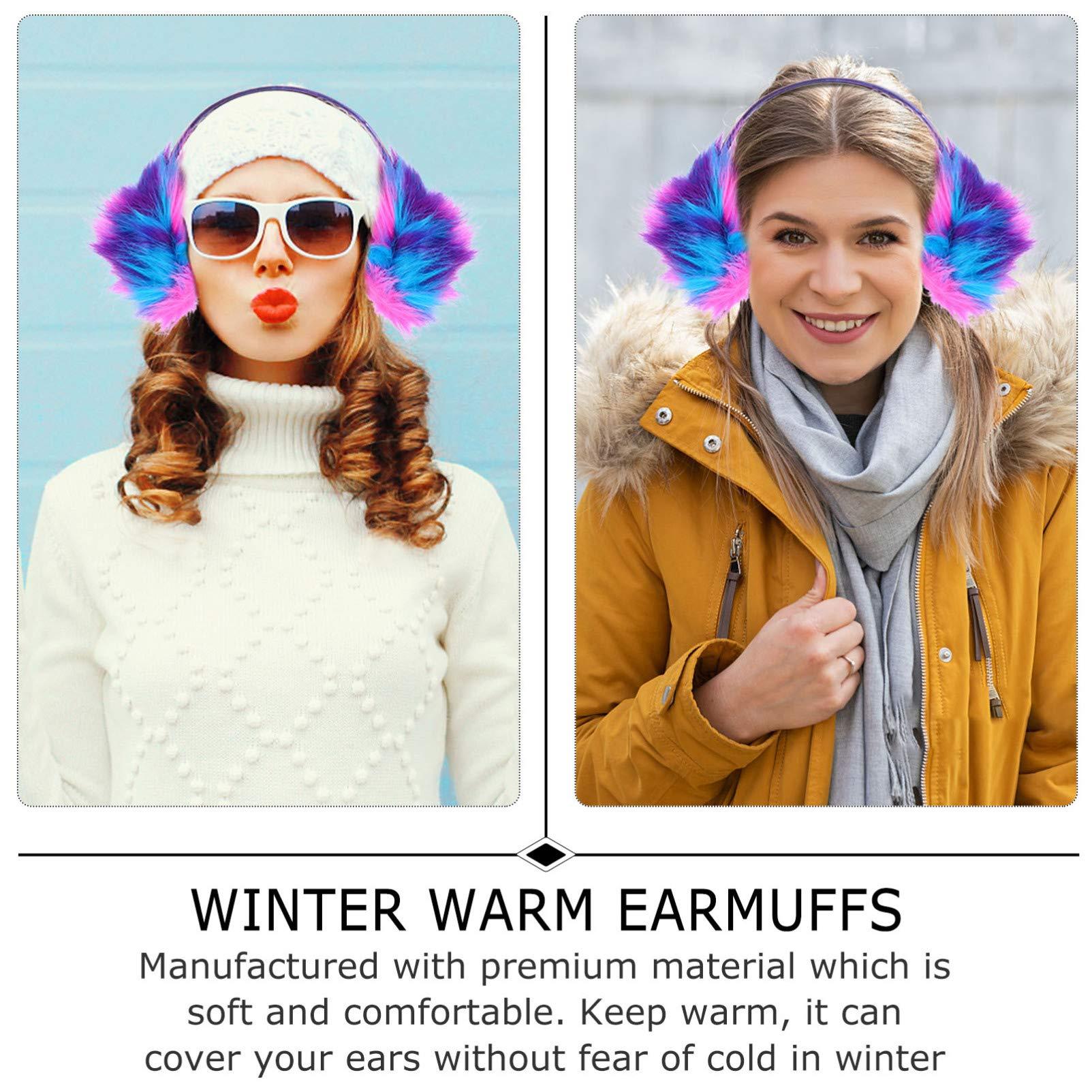 Bịt tai mùa đông ấm áp bịt tai bông cho phụ nữ Cô gái Giáng sinh ngoài trời ấm áp