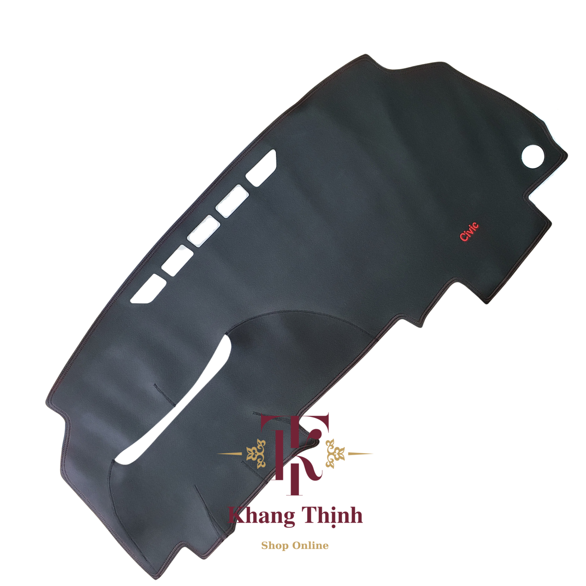 Thảm Da Taplo Dành Cho Xe Honda Civic 2008 - 2012 Vân Carbon Cao Cấp