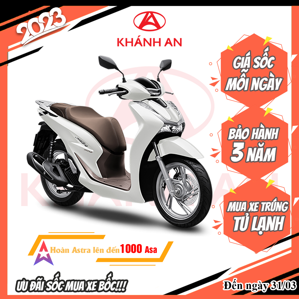 Xe máy Honda SH160i 2024 - Phiên bản Cao Cấp ABS